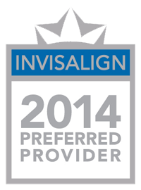 Badge for 2014 preferred Invisalign provider, Chicago Loop, IL